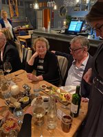 Dinner at The George